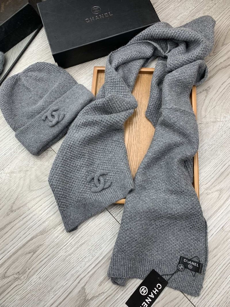 Chanel Caps Scarfs